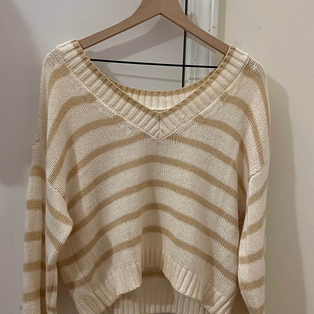American Eagle stripped sweater